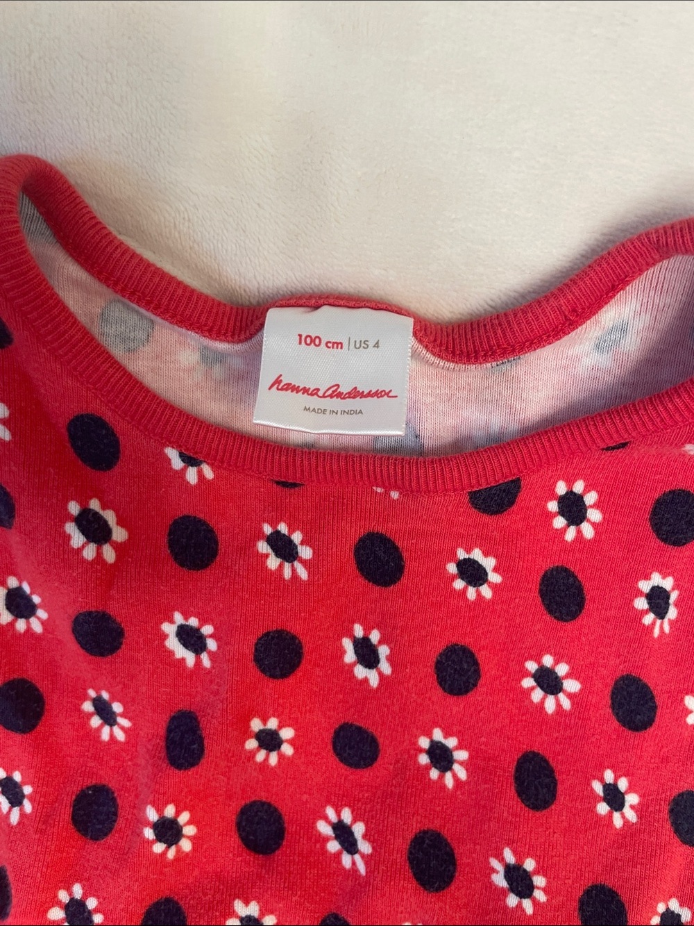 Little Girls' 4-5T Hanna Anderssen Everyday 100% Cotton Dresses Set of 3 - Picture 9 of 9